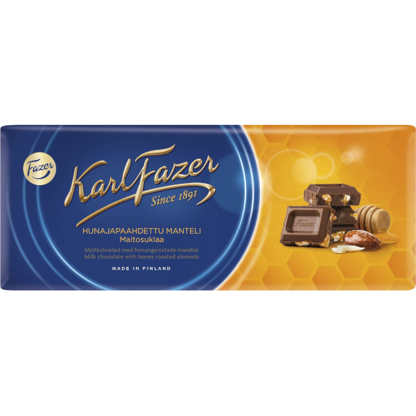 Fazer Chokladkaka Karl Fazer Honungsrostade Mandlar