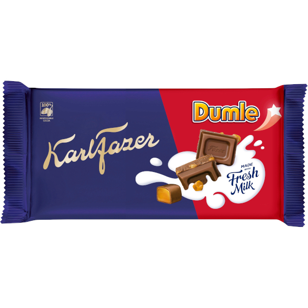 Fazer Chokladkaka Karl Fazer Dumle