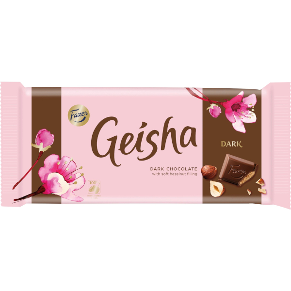Fazer Chokladkaka Geisha Dark