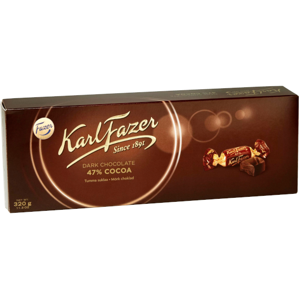 Fazer Chokladpraliner Karl Fazer Dark 47%