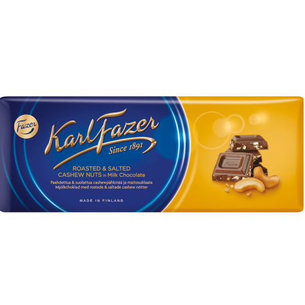 Fazer Chokladkaka Karl Fazer Roasted & Salted Cashew Nuts