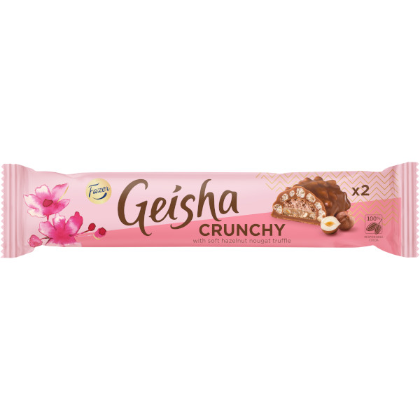 Fazer Chokladbit Geisha Crunchy