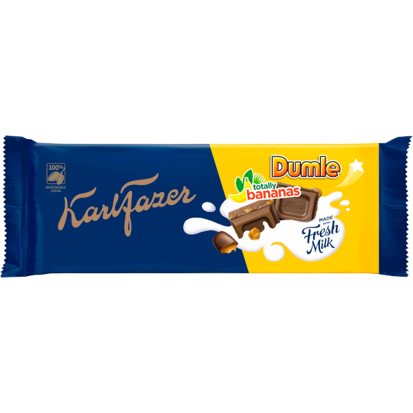 Fazer Chokladkaka Karl Fazer Dumle Totally Bananas
