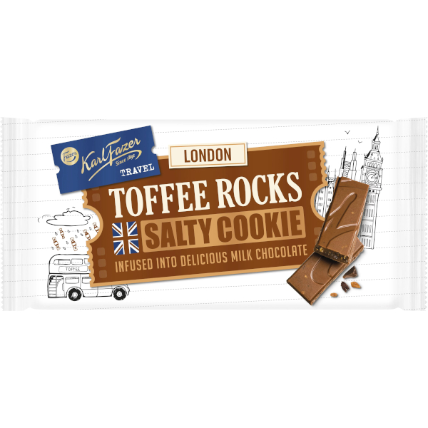 Fazer Chokladkaka Karl Fazer Travel London Toffe Rocks Salty Cookie