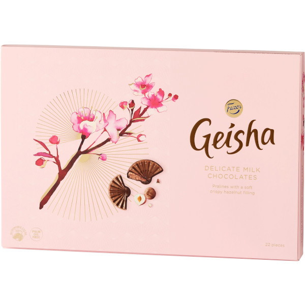 Fazer Chokladpraliner Geisha Fan