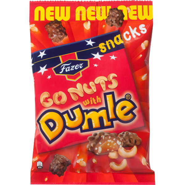 Fazer Dumle Snacks Go Nuts