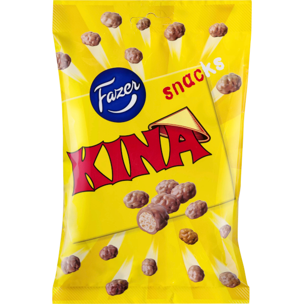 Fazer Kina Snacks Gul