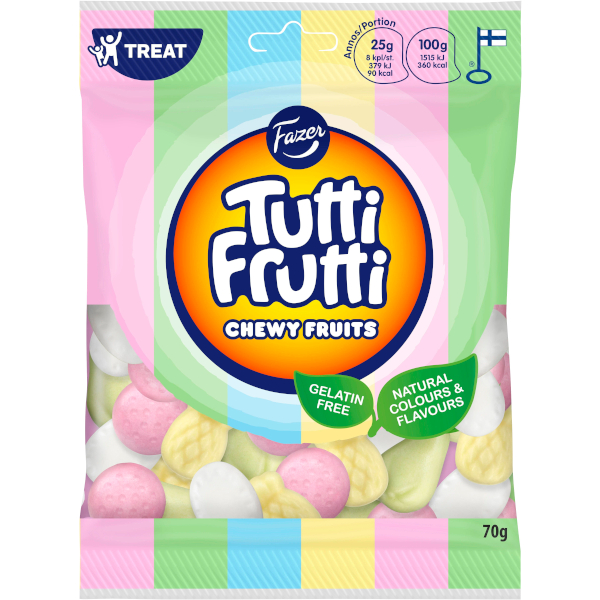 Fazer Tutti Frutti Chewy Fruits