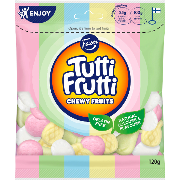 Fazer Tutti Frutti Chewy Fruits