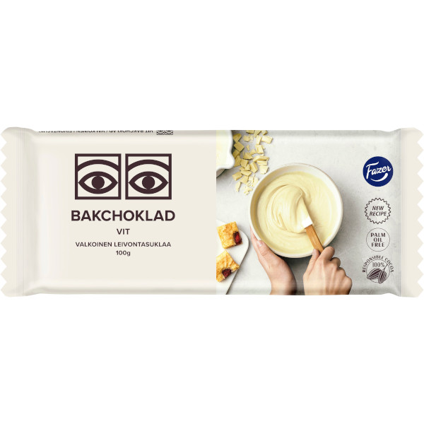 Fazer Bakchoklad Vit