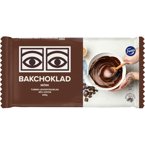 Fazer Bakchoklad Mörk