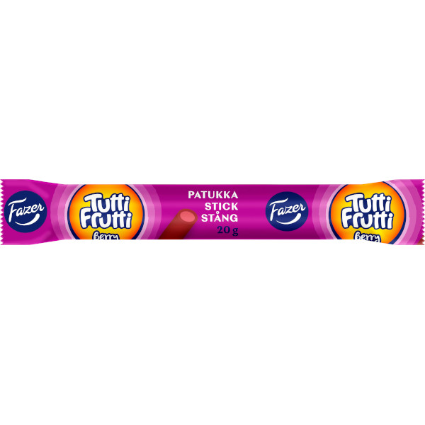 Fazer Godisstång Tutti Frutti Berry