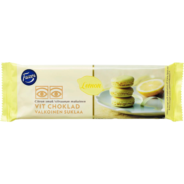 Fazer Vit Choklad Lemon