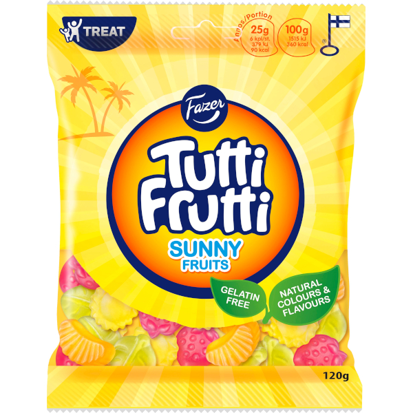 Fazer Tutti Frutti Sunny Fruits