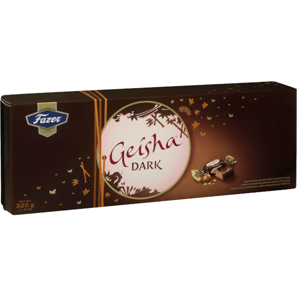 Fazer Chokladpraliner Geisha Dark