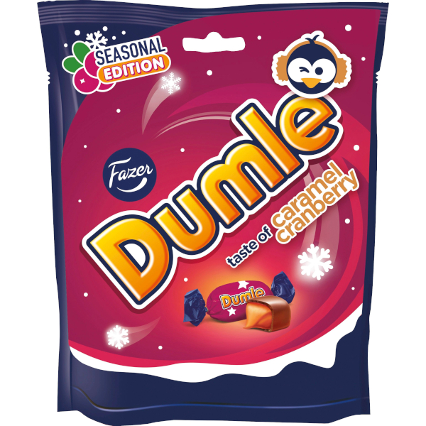 Fazer Dumle Caramel Cranberry