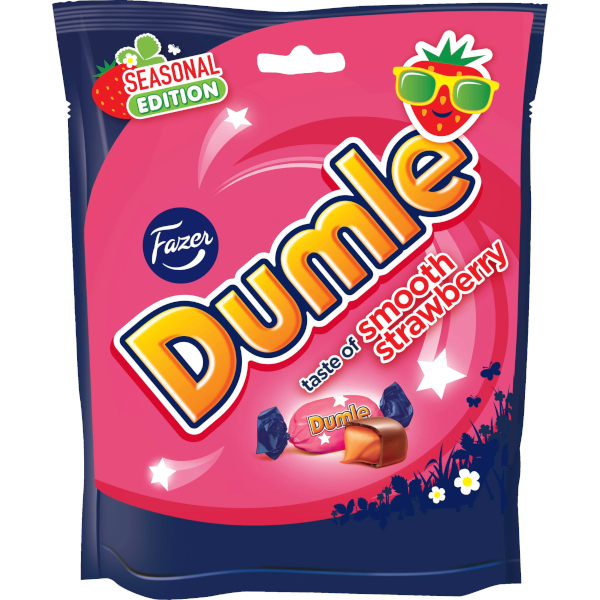 Fazer Dumle Smooth Strawberry