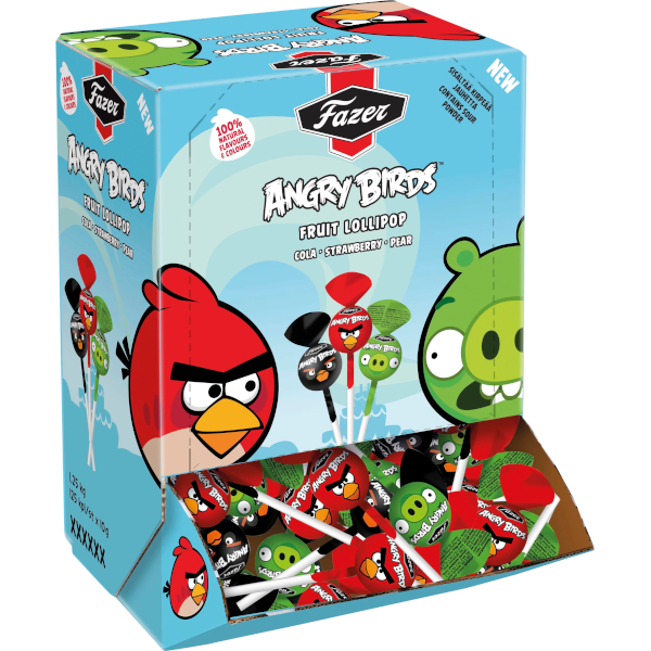 Fazer Angry Birds Lollipop Mix
