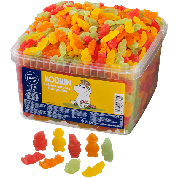 Fazer Moomin Fruktgodisar
