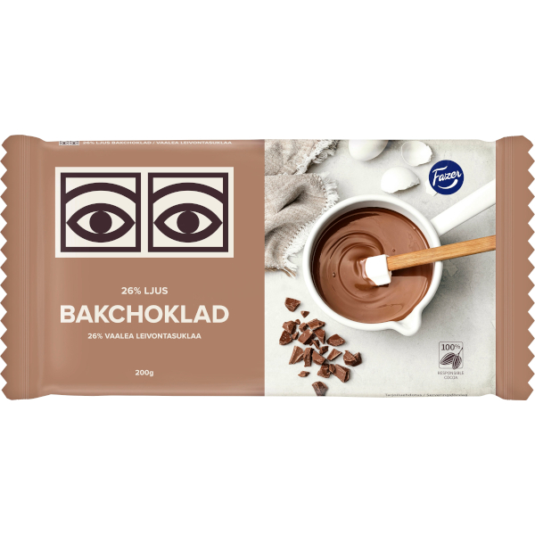 Fazer Bakchoklad Ljus