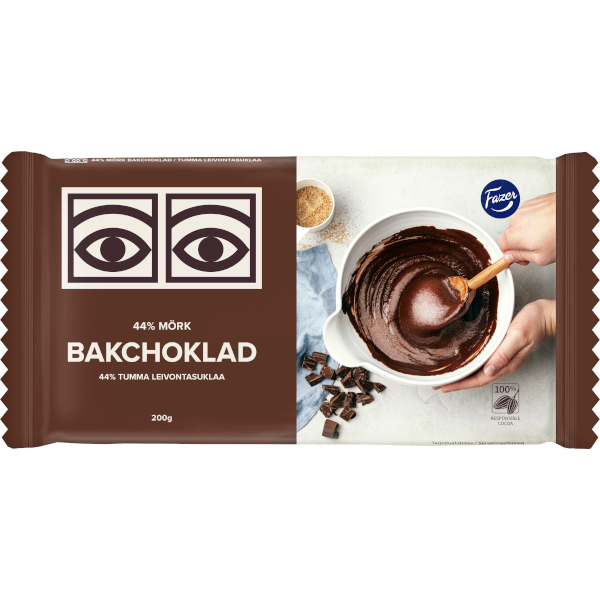 Fazer Bakchoklad Mörk