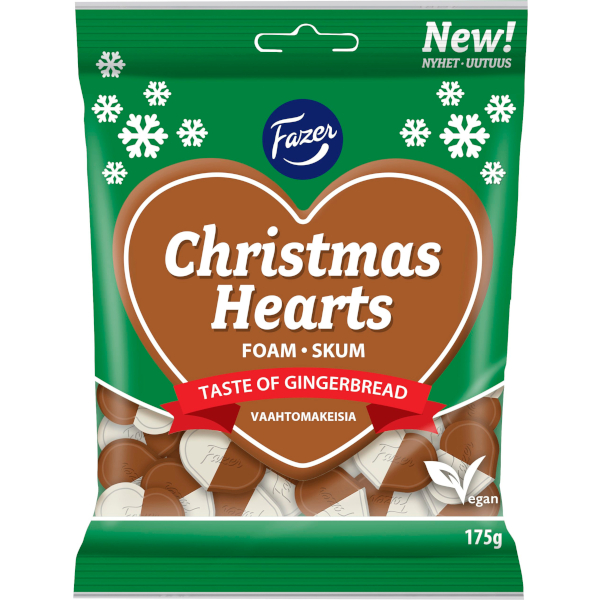 Fazer Christmas Hearts