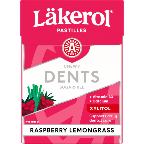 Läkerol Dents Raspberry Lemongrass