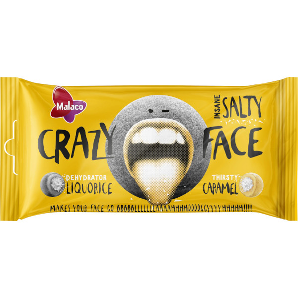 Malaco Crazy Face Salty