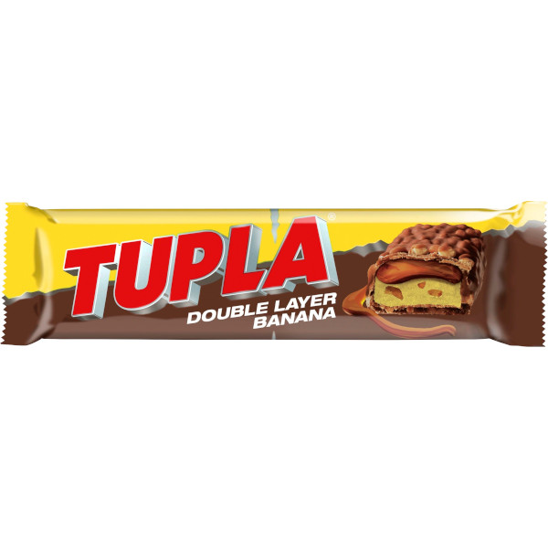 Tupla Chokladbit Double Layer Banana