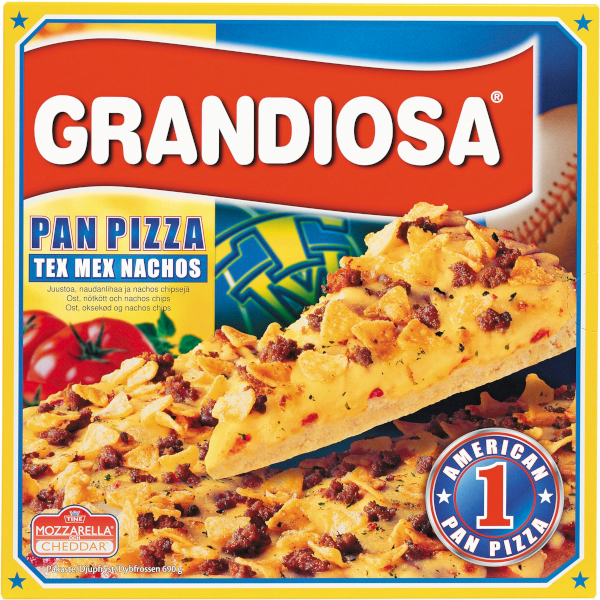 Grandiosa Pan Pizza Tex Mex Nachos