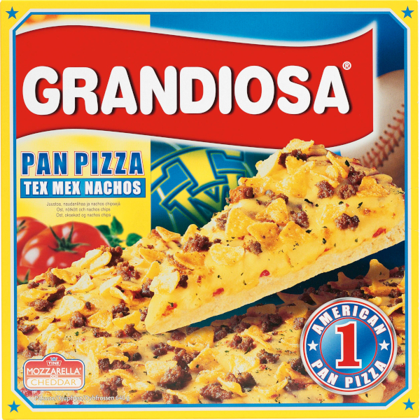 Grandiosa Pan Pizza Tex Mex Nachos
