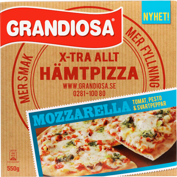 Grandiosa Hämtpizza Mozzarella