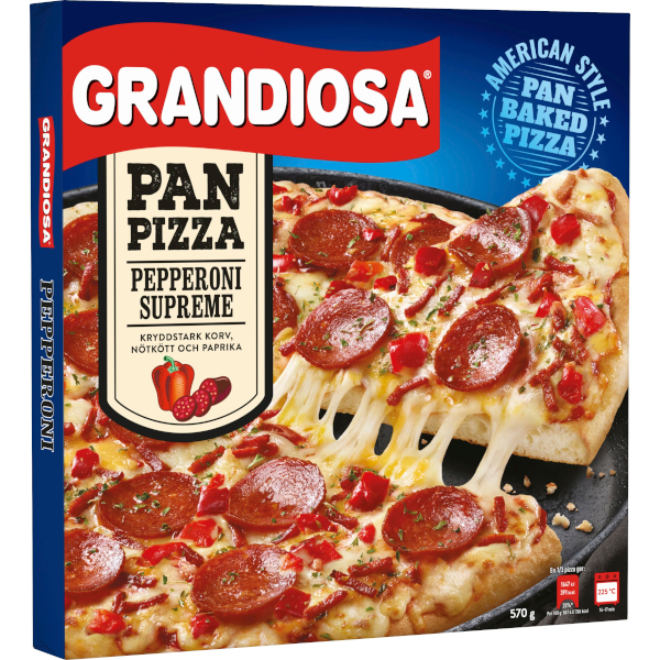 Grandiosa Pan Pizza Pepperoni Supreme