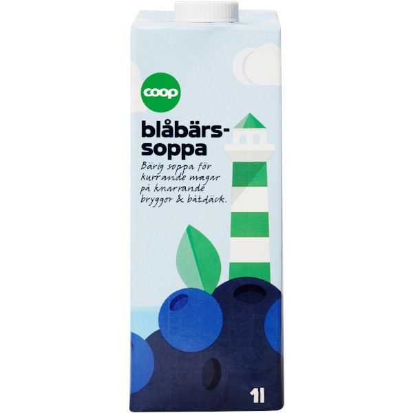 Coop Blåbärssoppa