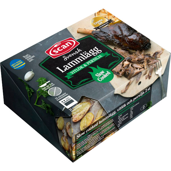 Scan Lammlägg Slow Cooked Vitlök & Persilja