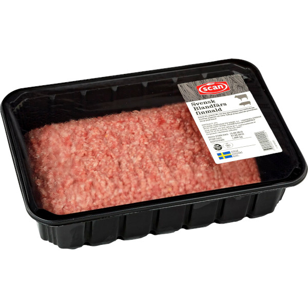 Scan Blandfärs 50/50 Finmald Svensk