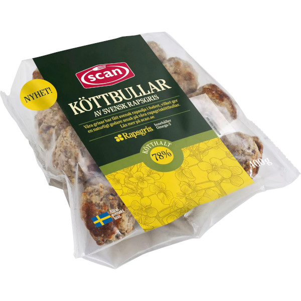 Scan Köttbullar Rapsgris