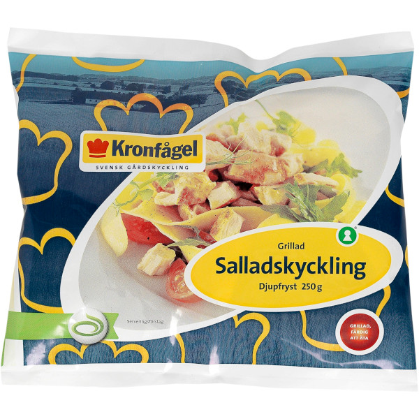 Kronfågel Salladskyckling Grillad