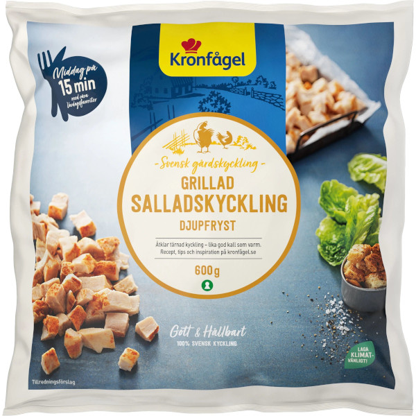 Kronfågel Salladskyckling Grillad