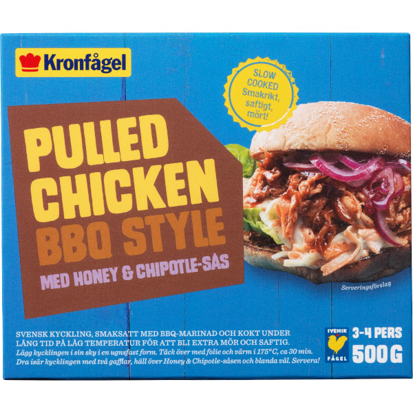 Kronfågel Pulled Chicken BBQ Style
