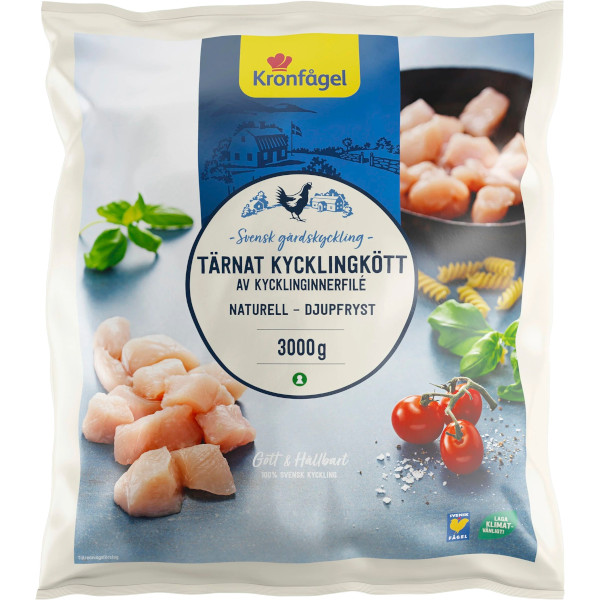 Kronfågel Kycklingkött Tärnat