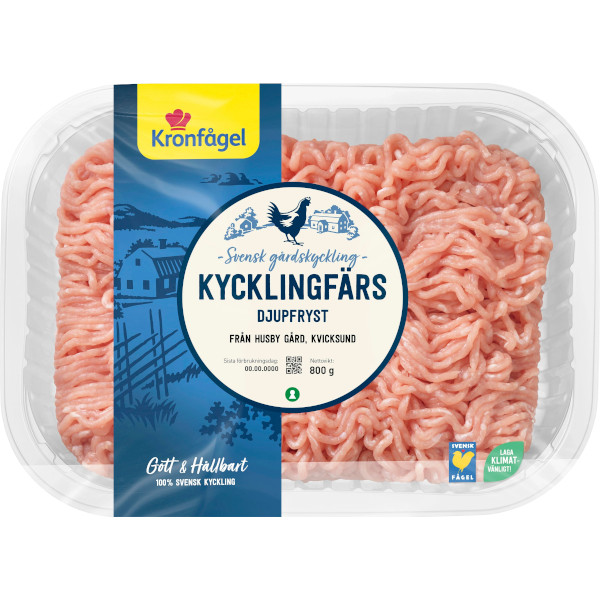 Kronfågel Kycklingfärs