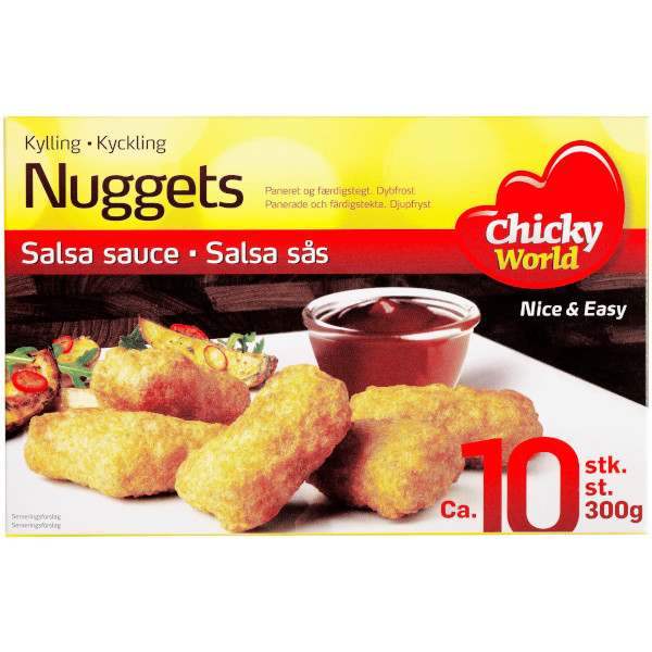 Chicky World Kyckling Nuggets Salsa Sås