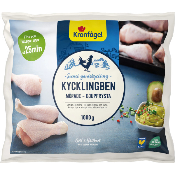 Kronfågel Kycklingben