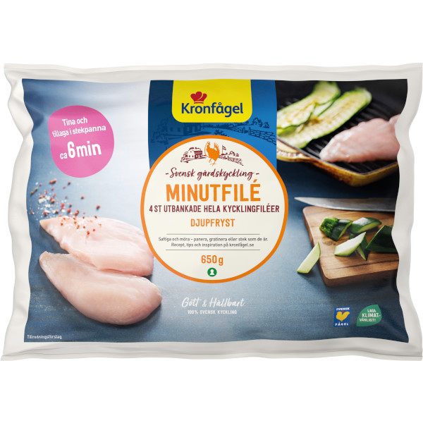 Kronfågel Kyckling Minutfilé