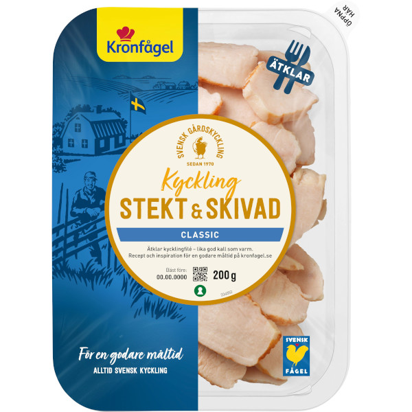 Kronfågel Kyckling Stekt & Skivad Classic