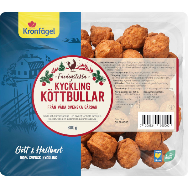 Kronfågel Kycklingköttbullar