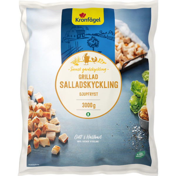 Kronfågel Salladskyckling Grillad