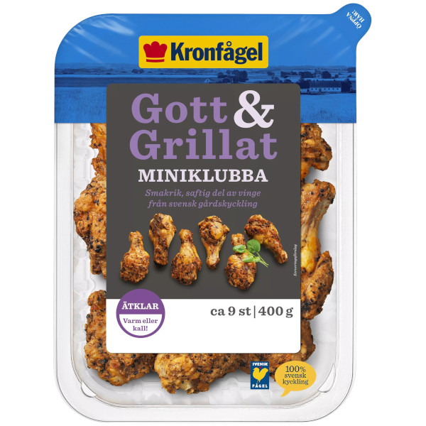 Kronfågel Gott & Grillat Miniklubba