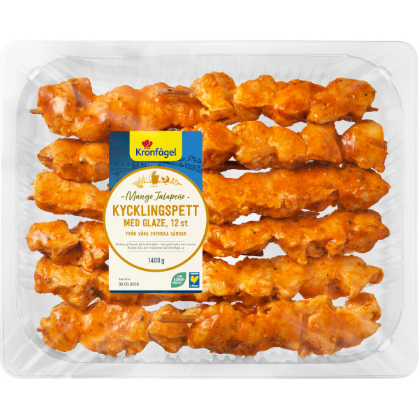 Kronfågel Kycklingspett Mango Jalapeño